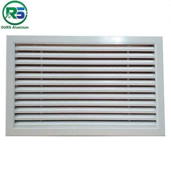Air Supply Grille Cover Metal Air Conditioner Cover Aluminum Vent  Exterior Wall Decoration
