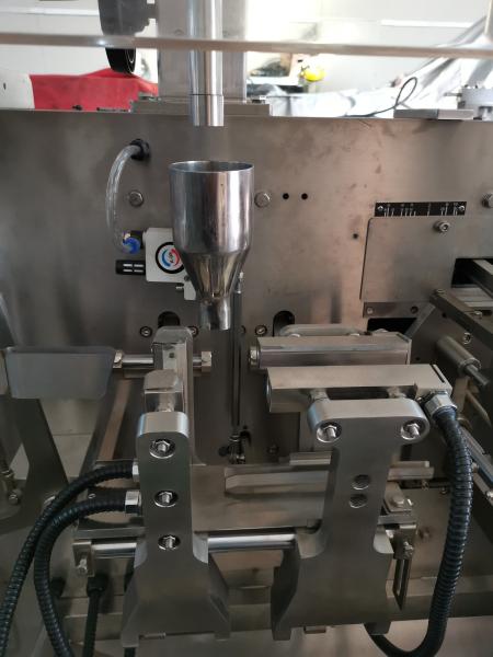 Small Powder Filling Machine 3 Sides Sealing Bag 30-70bags/Min Speed