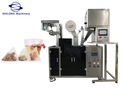Machine à emballer remplissante et de scellage de sachet à thé de triangle de pyramide 5g 0.6Mpa 80mm