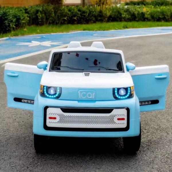 Batería de cuatro ruedas de plástico Bebé Niños Juguete eléctrico con mando a distancia 12V*390*2 Motor