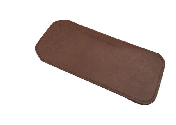 Real Leather Sewn Vintage  Glasses Pouch Handmade Sunglasses Cases