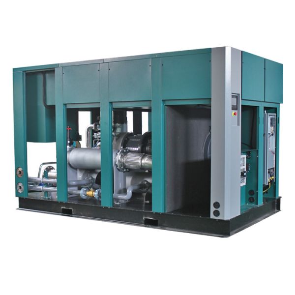 60hp-500hp 8Bar-10Bar Dry oil-free Screw Compressor VSD 220V-460V Oil Free Screw Compressor