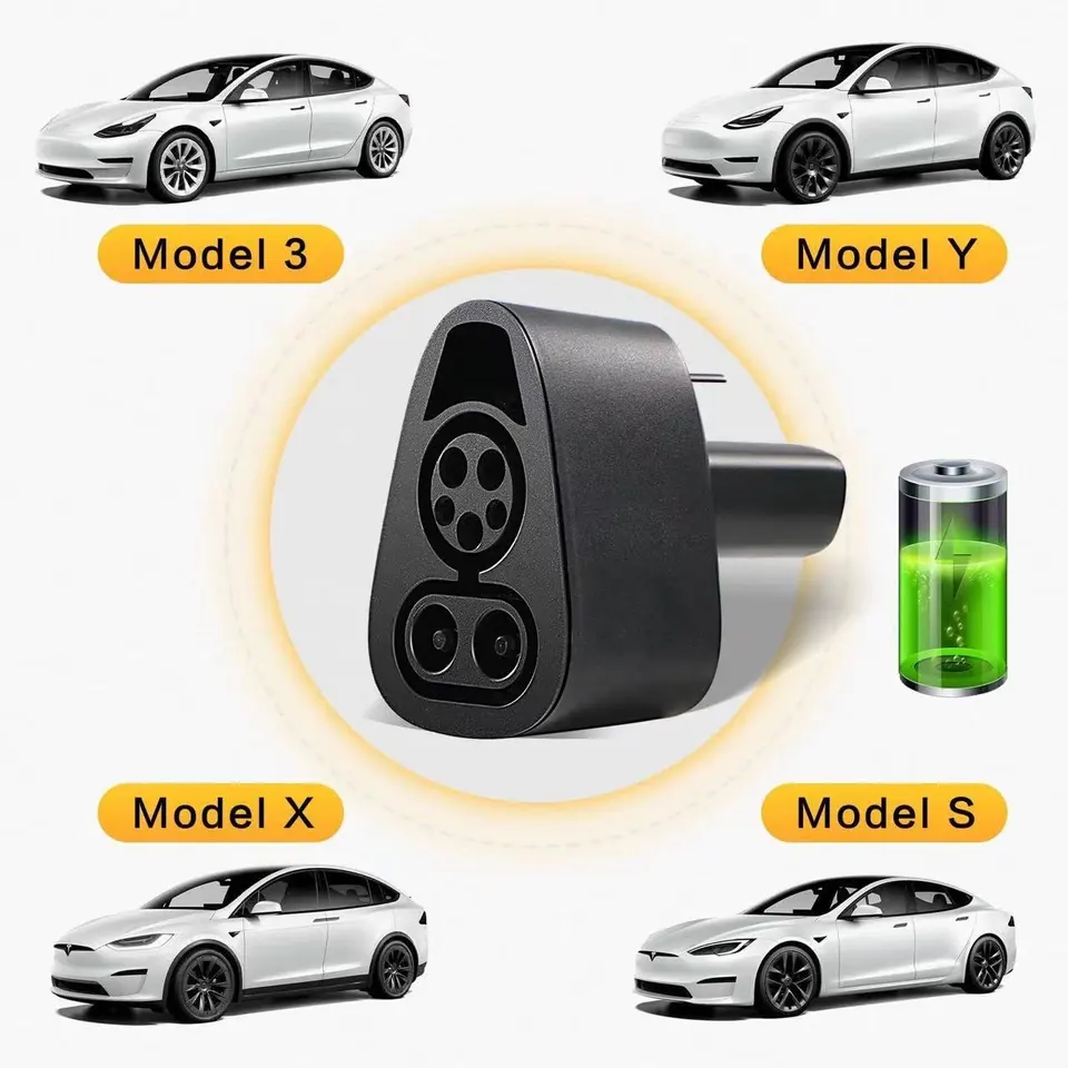 DC 250kw CCS1 и CCS2 для Tesla Adapter EV зарядные аксессуары для всех автомобилей Tesla