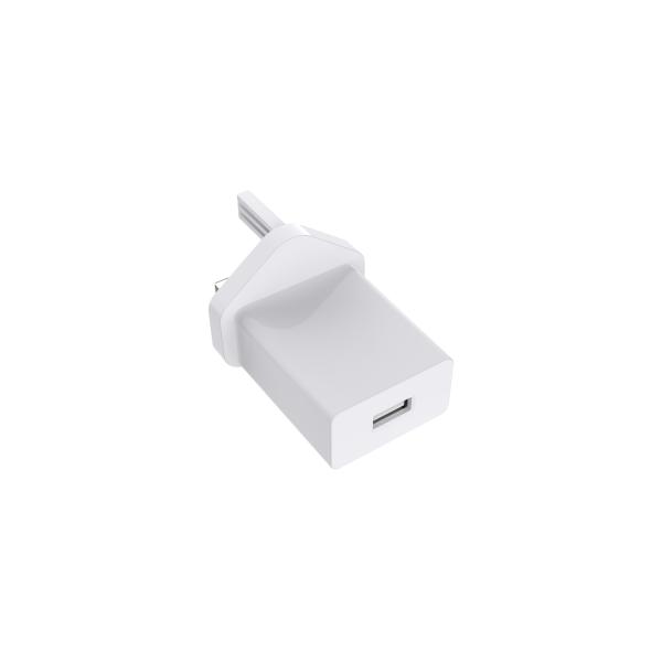UK Plug Quick Charge 3.0 Wall Charger PC Fire Against Material