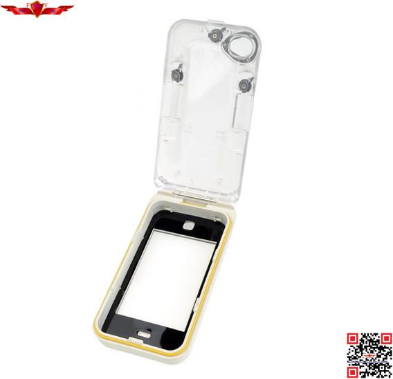 Hot Selling Dirtproof/Shockproof/Waterproof Depth To 12.0Meter Case For Iphone 4 4S