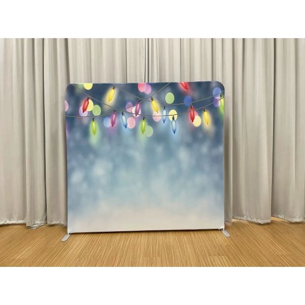 CMYK Photo Booth Pillowcase Backdrop Portable Pillow Case Backdrop