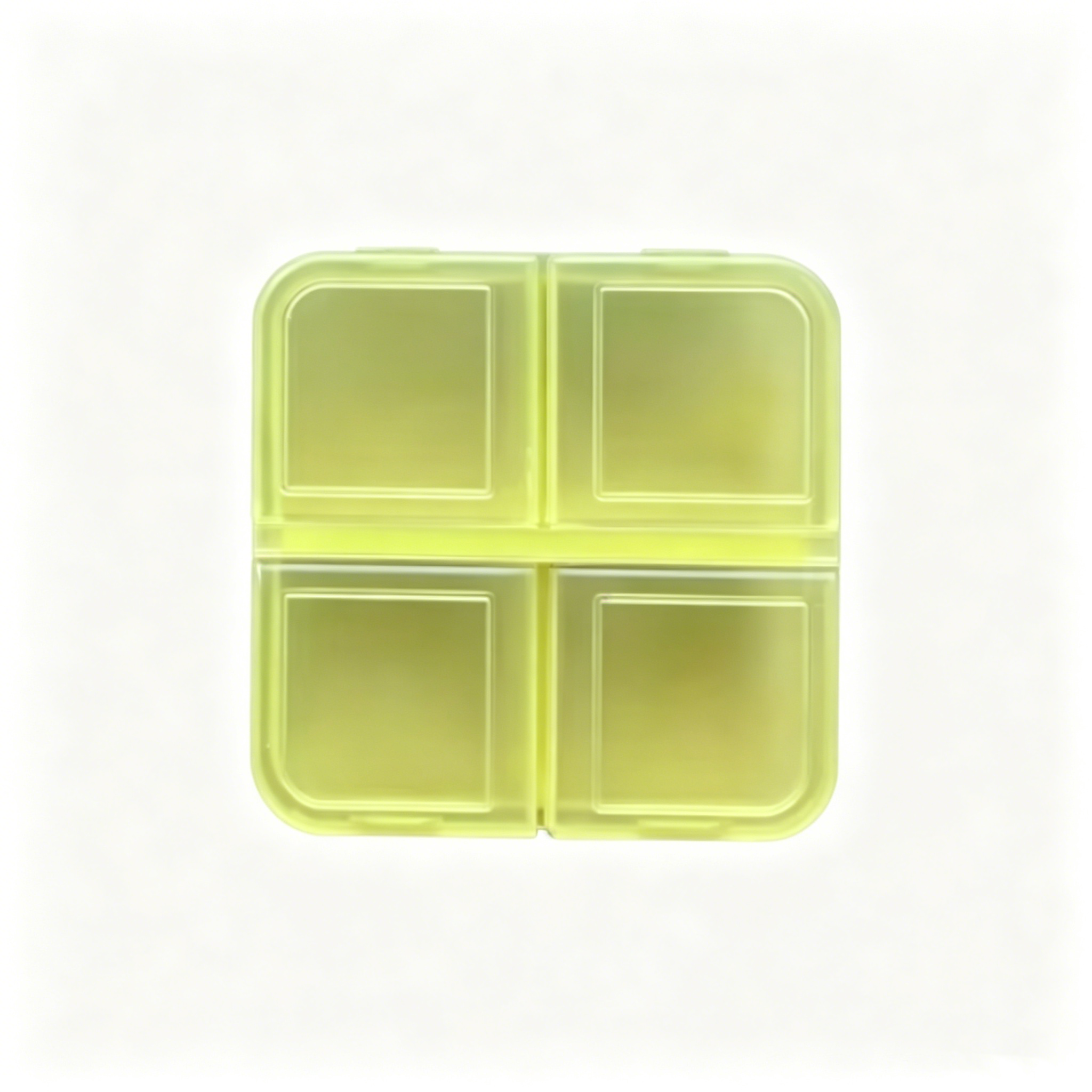 BPA-Free 4-Slot Pill Case Airtight Medical Promo Gift