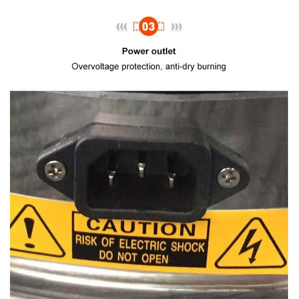 Дисплей автоматического пара нержавеющей стали стерилизатора автоклава портативного полного электрический цифровой