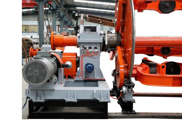Motor principal profissional da maquinaria 37kw do fio e do cabo para colocar - acima