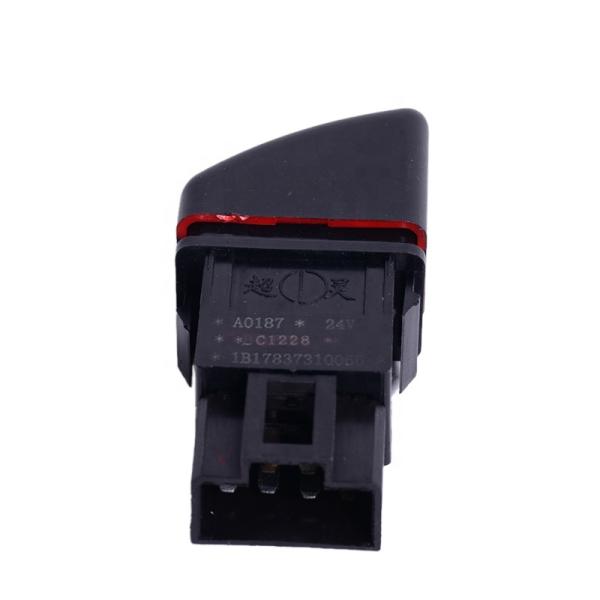 Foton Truck Parts Emergency Light Switch 1B17837310066 Double Flashing Alarm Switch