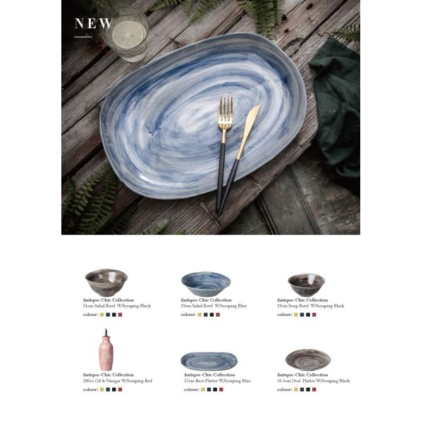 FDA 15cm Ceramic Stoneware Dinnerware Sets Salad Bowl