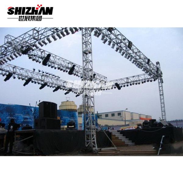1m 2m Light Aluminum Plate Truss Display Plate Truss Frame Bolt Truss Light Weight