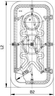 Стальная быстрая действующая Watertight дверь с оборудовать маховичка морской