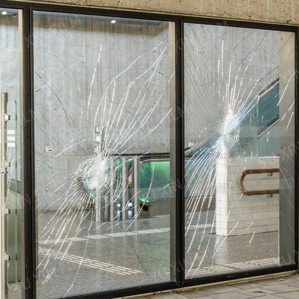 8Mil Thickness Windows Security Film Super Clear Transparency Bomb Blast Film
