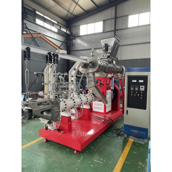 Single Double Screw Tilapia Feed Extruder Machine Floating Fish Feed Production Line CE Certified