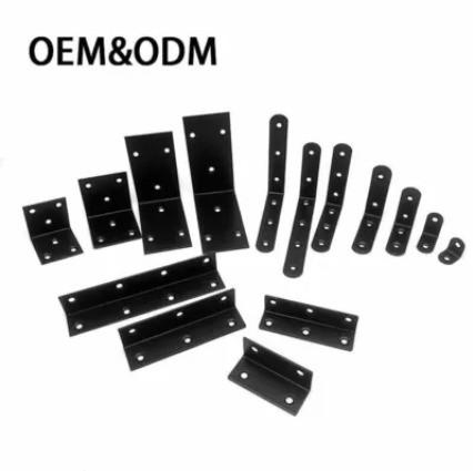 Wall Mounting Stainless Steel Aluminum Corner Bracket High Strength Custom