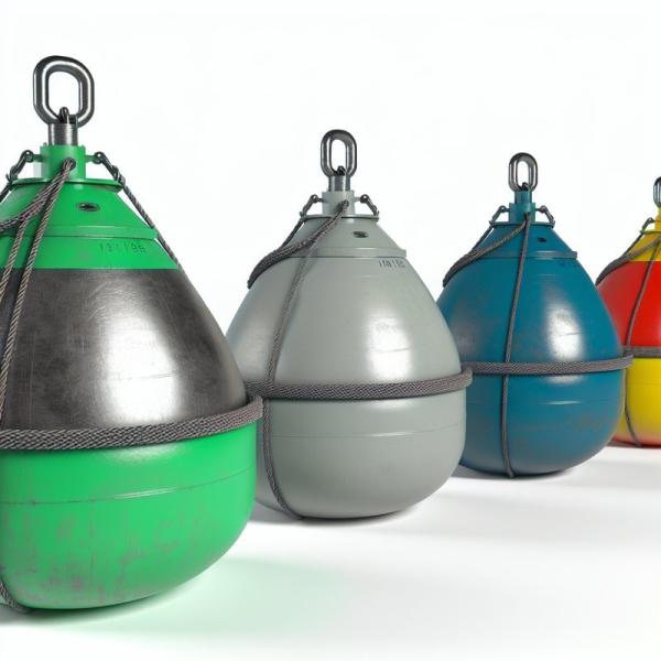 Steel Mooring Buoy with EVA Filling - Custom Sizes & Colors