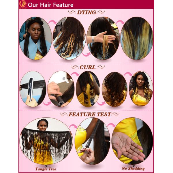 Natural Black Virgin Human Hair Extensions Body Wave