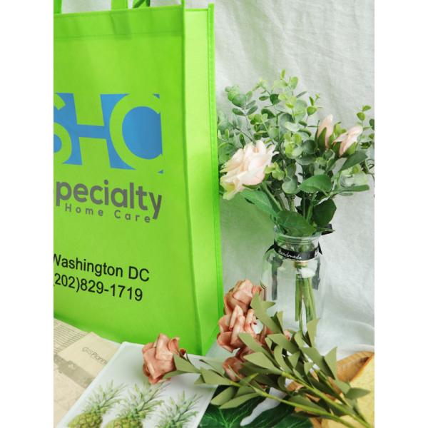 Естественные не сплетенные сумки Тоте 30*40*10км с печатанием письма 2 цветов Силк