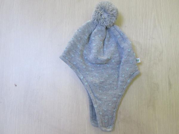Acrylic Earflap Hat--Children lovely Hat with POMPOM--Strips design--Winter and Outside