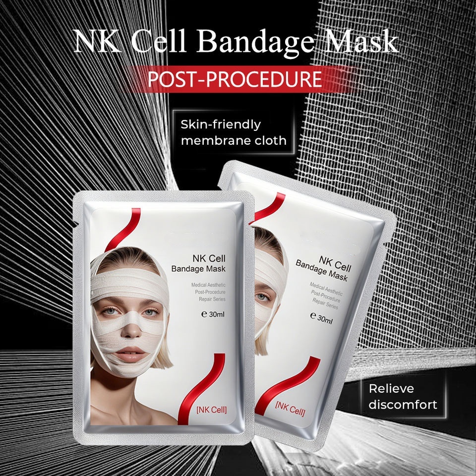 OEM ODM NK cell bandage moisturizing mask collagen hyaluronic acid repair mask facial mask