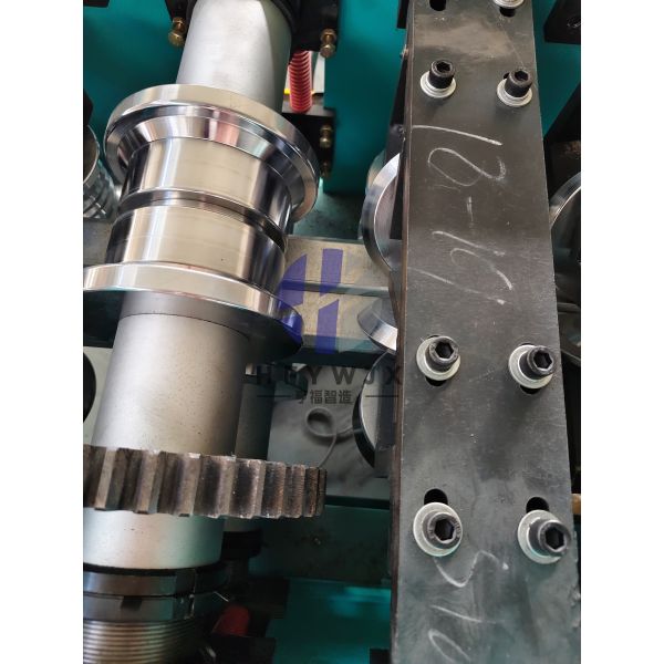 Hydraulic Pressure Downpipe Forming Machine with PLC Control and 16 Forming Stations for Efficient Production