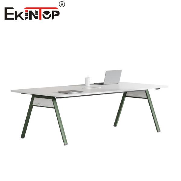 Oficina moderna Mesa de conferencias Mesa de reuniones Espacio de oficina personalizable