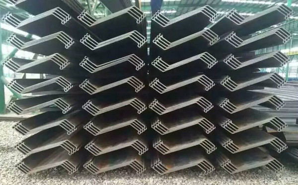 Q195 Q235 Cold Rolled Z Type Steel Sheet Pile for Retaining Wall and Cofferdam Applications