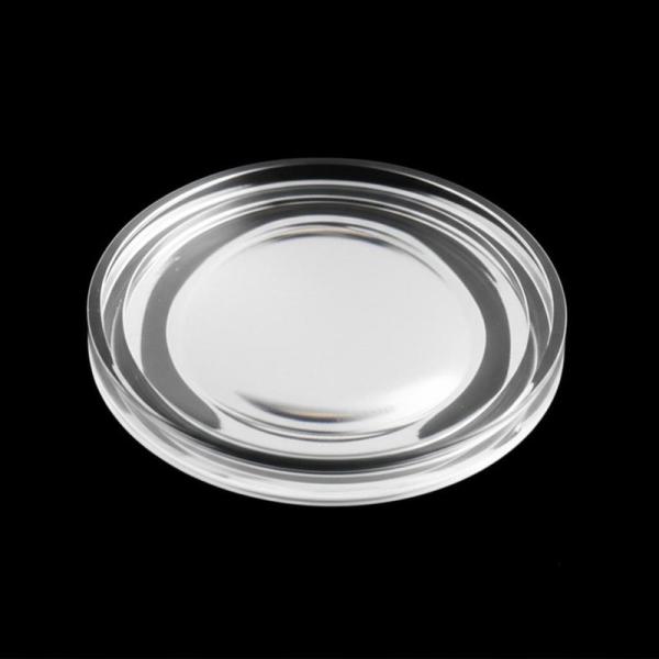 High light transmittance powered LED Lens for COB light source within Bridgelux