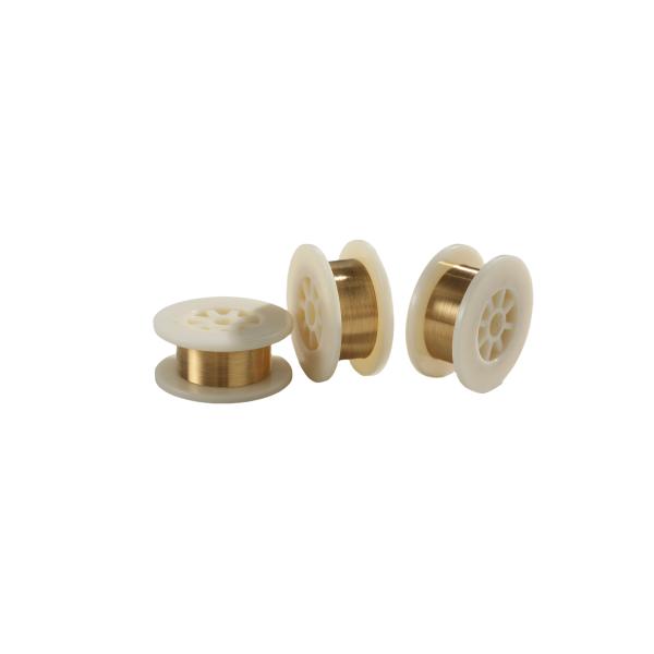 0.003mm Micro Gold Plated Tungsten Wire Manufacturer Custom Precision Alloy Wire