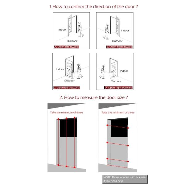 Crackproof Internal Solid Oak Veneer Doors 2.1m Height MDF Finished