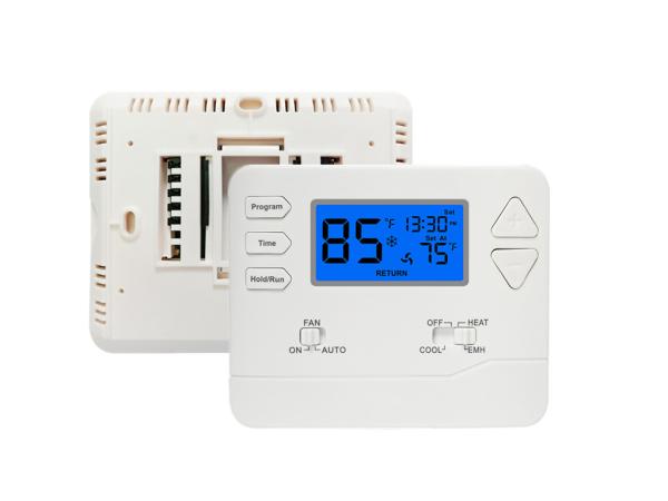 Thermostat numérique AC PC + ABS pour climatisation avec contrôleur de ventilateur