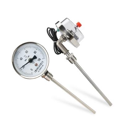 Accessoires de pompe à eau Mini thermomètre industriel bimetallique Manomètre avec personnalisation ODM