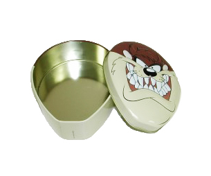Halloween Mask Face 0.35mm Thick 4c Color Gift Tin Can