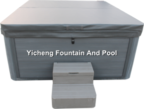 Indoor / Outdoor Massage Bathtub Triangular For 6 Persons