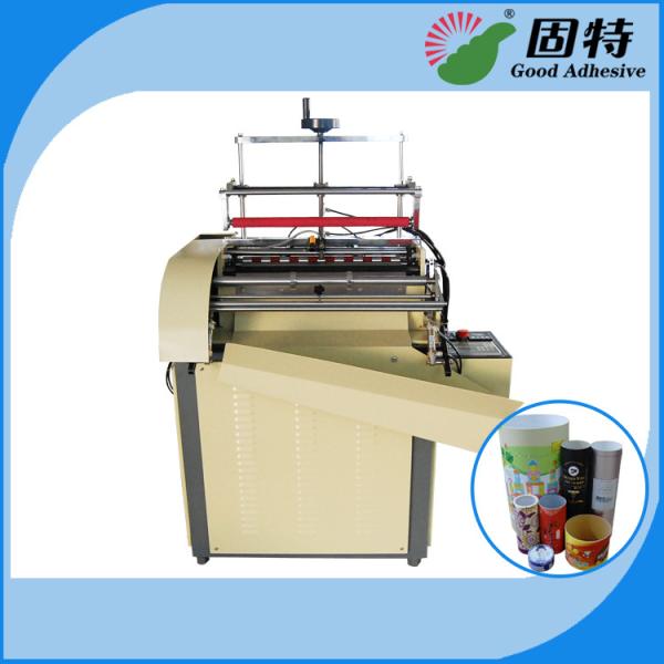 Semi-automatic Paper Can Paper Jar Labeling Hot Melt Adhesive Packaging Machine