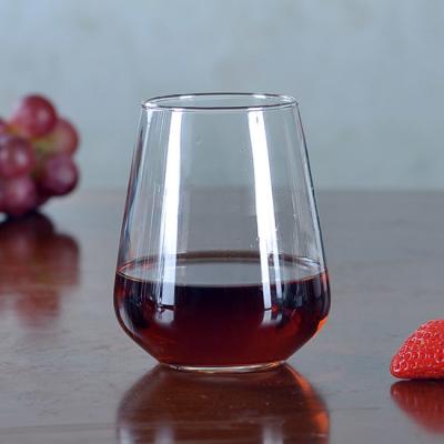 18oz Stemless Wine Tumbler , Stemless Water Glasses Great Visual Appearance