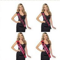 Party straps, etiquette straps, New Year's shoulder straps, ceremonial banners.