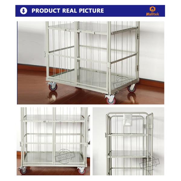 Heavy Duty Merchandiser Logistic Trolley Supermarket Transport