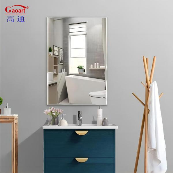 Wall Adhesive Magic Compact Mirror Pocket for Furniture and Home Decor