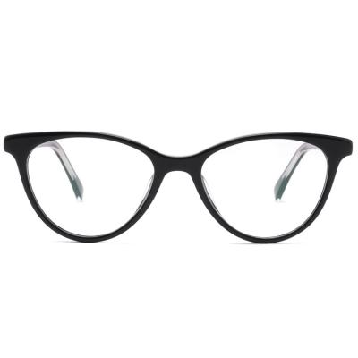 Children Eyeglasses Frames Cat Eye Acetate Optical Glasses 44mm Lens