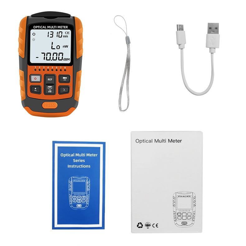 Метр OPM VFL 2 отслежывателя кабеля FTTH RJ45 оптически Multi/10/30/50mW все в 1 мини