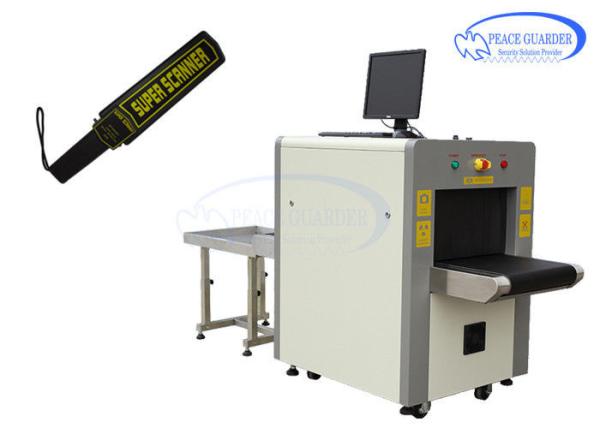 Small Size X Ray Security Baggage Scanner , Airport Security Screening Machines