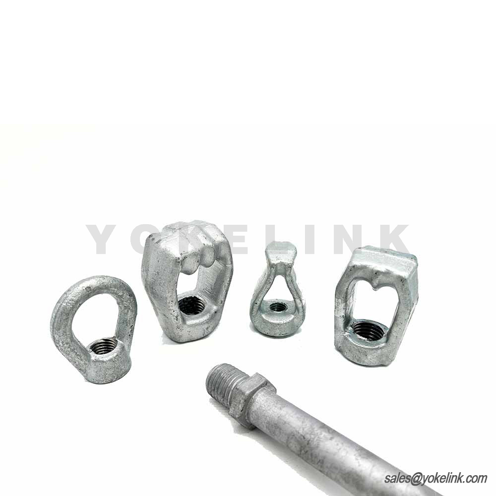 Extension Anchor Rod | HDG Guy Rod Coupling | IEEE C135.2 Extension Rod