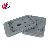 160*115*17mm Placas de sucção superiores almofadas de borracha com passo para máquina CNC de precisão