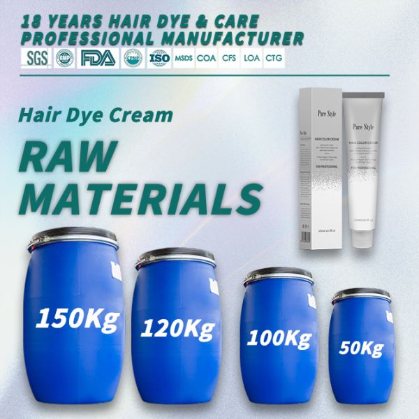 Private Label Hair Coloring Product Organic Hair Dye with 47 Colors Hair Dye Cream Wholesale Hair Color Manufacturer
