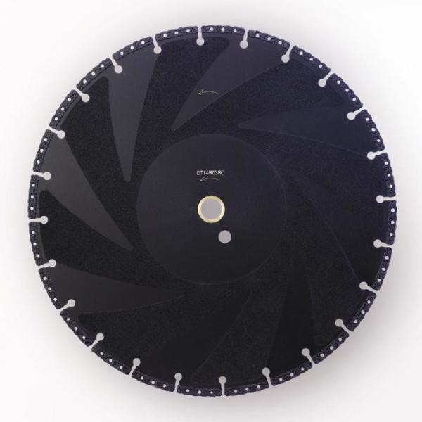 Vacuum Brazed Universal Diamond Cutting Blade Perfect Safety No Vibration No Wobbling