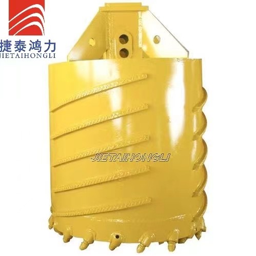 Q345B Core Barrel Drilling With Pin Teeth / Replaceable Teeth / Shank Chisel