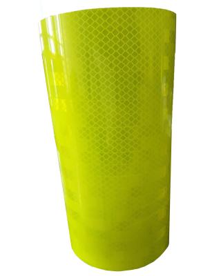 Flourescent Yellow Green Lime Prismatic Reflective Sheeting For Trafic Signs