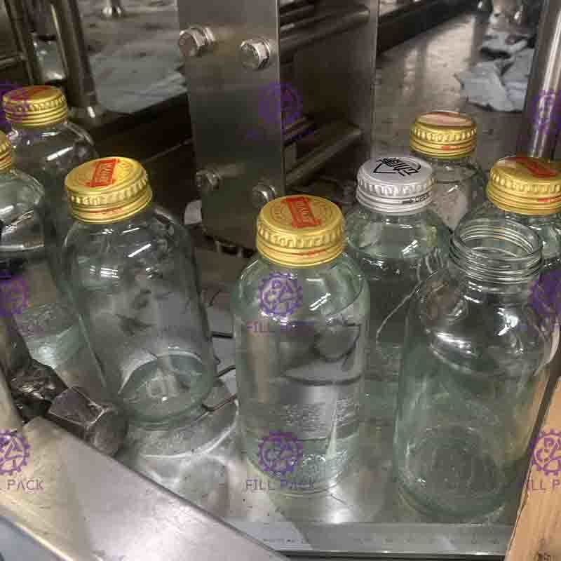 0.3L High Viscosity Concentrated Juice Filling Machine , Automatic Capping Machine
